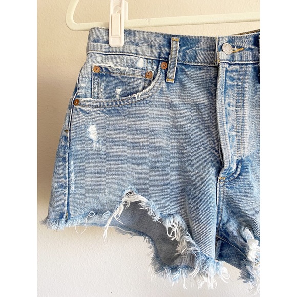 AGOLDE Parker Vintage Cut Off Short in Swapmeet 26 - Picture 10 of 16